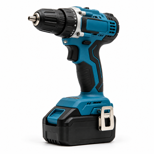 Flexnows Cordless Drill Driver with Adjustable Torque Settings and Rechargeable Battery