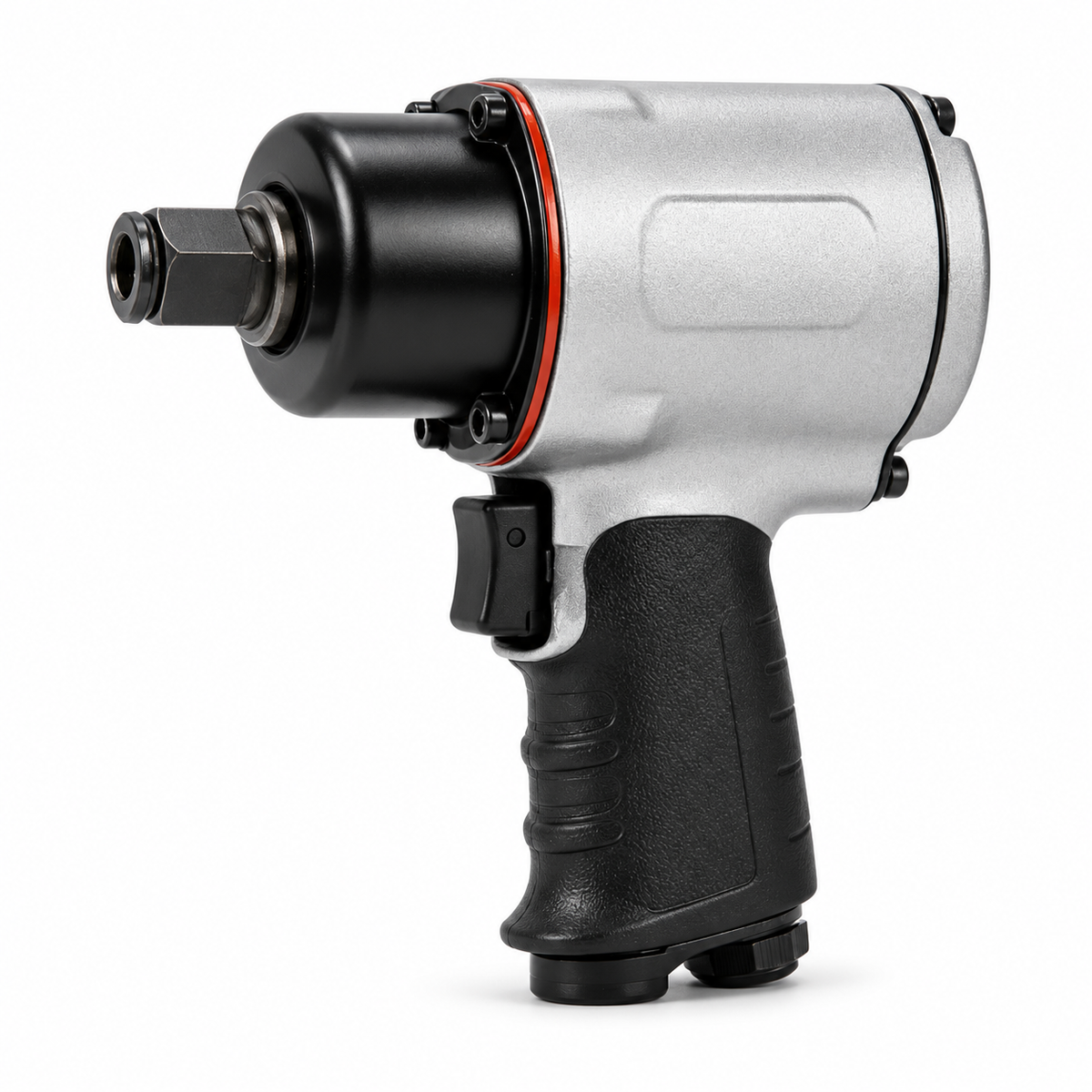 Flexnows Pneumatic Impact Wrench with Compact Design for Workshop and Automotive Maintenance Tasks
