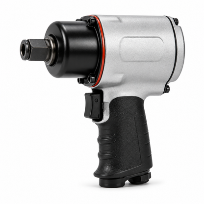 Flexnows Pneumatic Impact Wrench with Compact Design for Workshop and Automotive Maintenance Tasks
