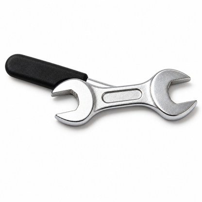Flexnows Double End Open-End Wrench with Comfortable Grip for Everyday Repair and Maintenance Tasks