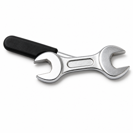 Flexnows Double End Open-End Wrench with Comfortable Grip for Everyday Repair and Maintenance Tasks