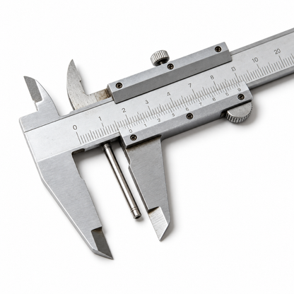 Flexnows Vernier Caliper with Clear Scale for Everyday Measuring Tasks and DIY Projects