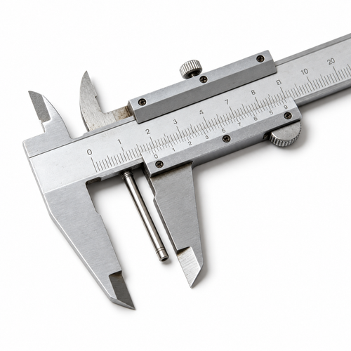 Flexnows Vernier Caliper with Clear Scale for Everyday Measuring Tasks and DIY Projects