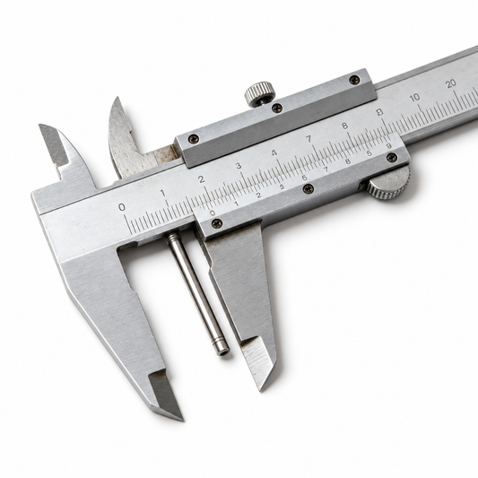 Flexnows Vernier Caliper with Clear Scale for Everyday Measuring Tasks and DIY Projects