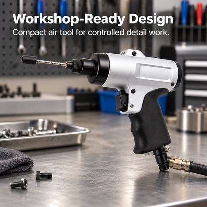 Flexnows Pneumatic Die Grinder with Compact Design for Workshop Detail Grinding and Surface Finishing
